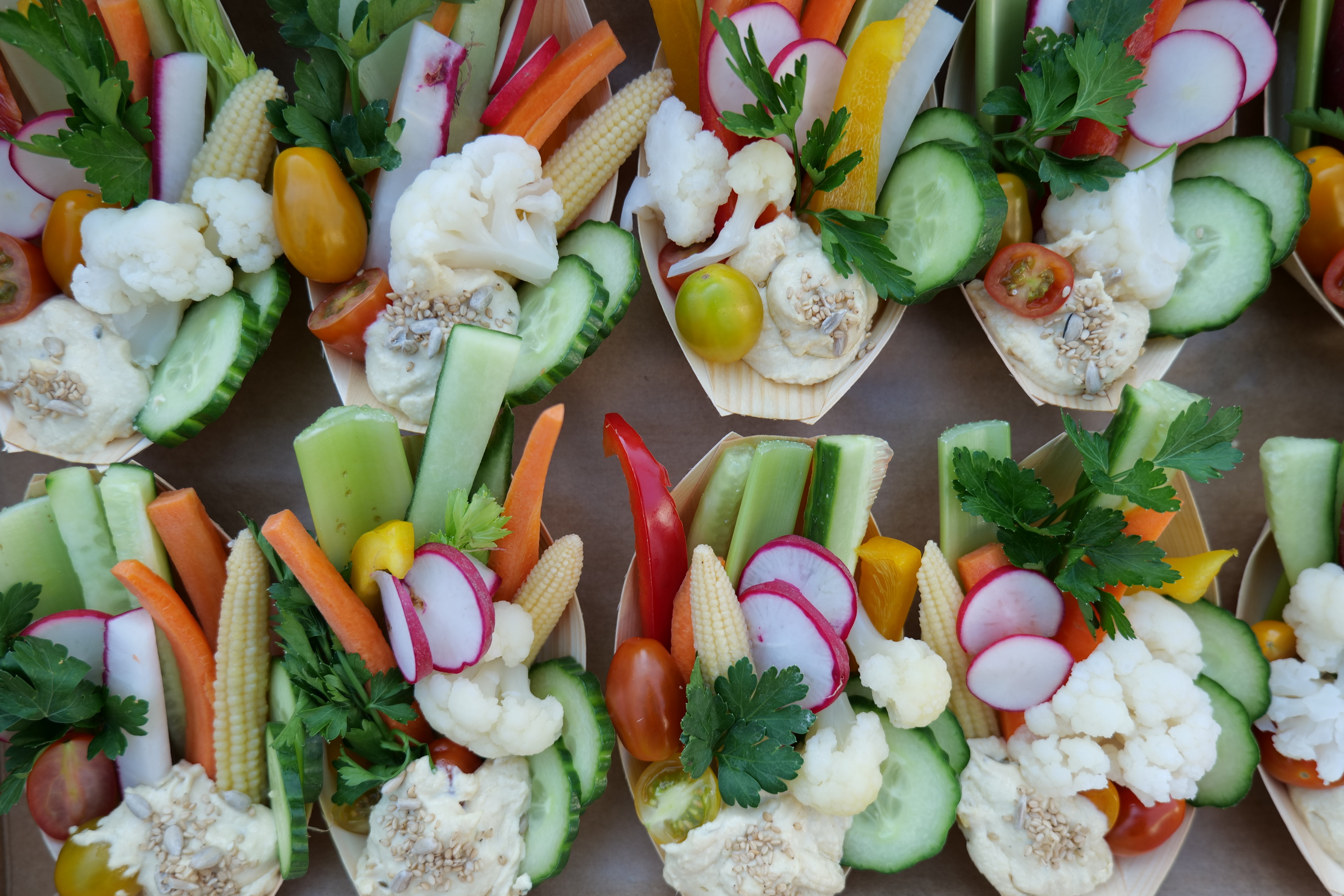 Crudités Boats