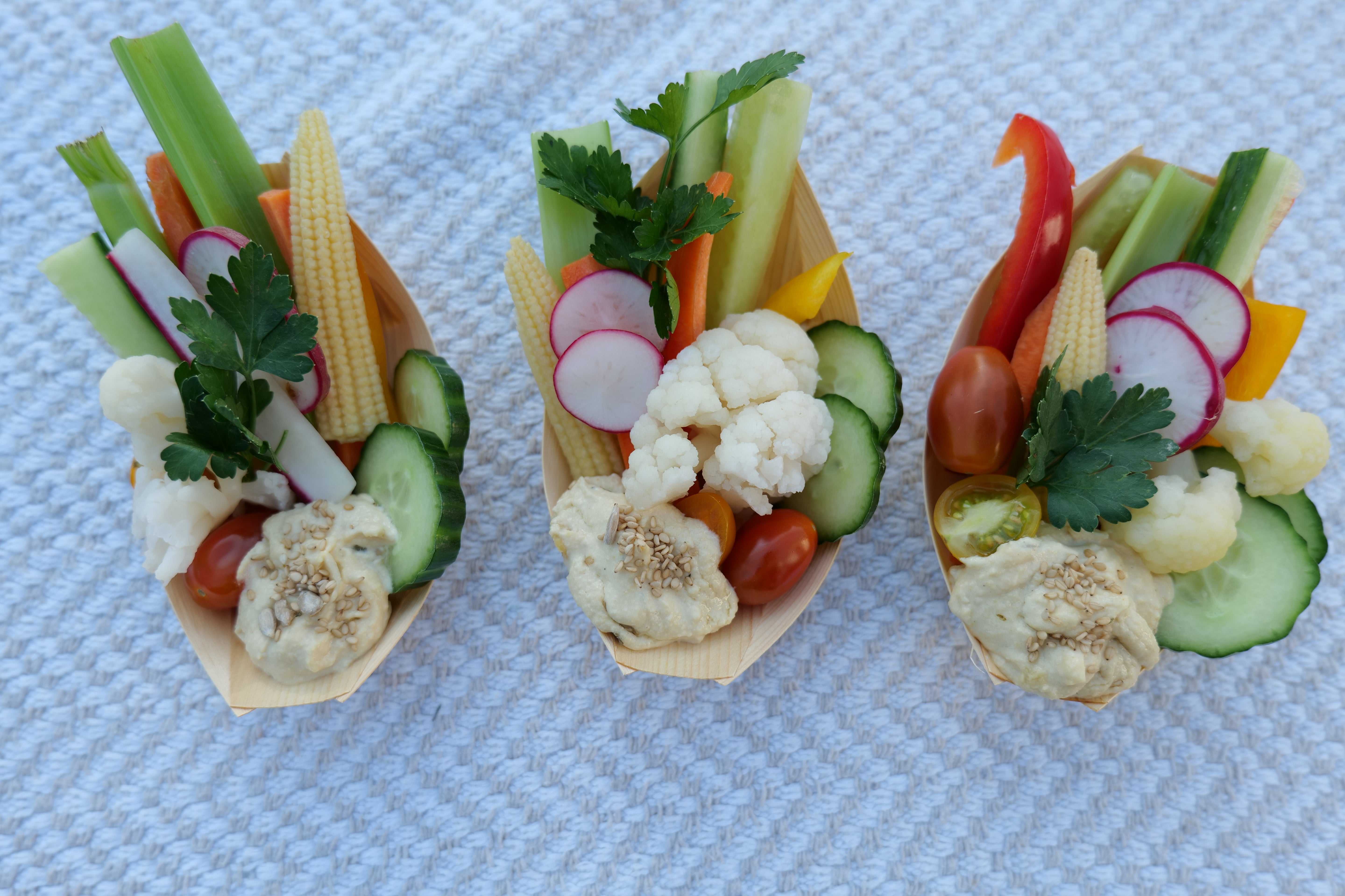Crudités Boats